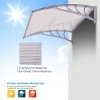 Costway 40''x 40'' Window Awning Door Canopy Outdoor Front Door - 3 of 4