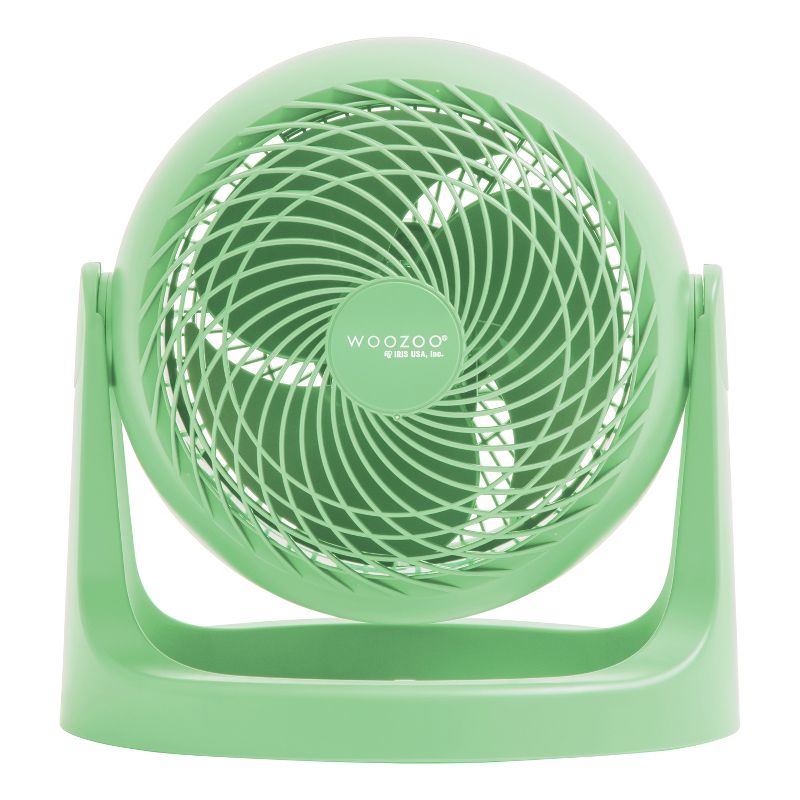 IRIS USA WOOZOO Circulator Fan, Table Air Circulator, Desk Fan, Fan for Bedroom, 3 Speeds, 360° Adjustable, 1 of 8