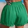 Women's Crochet Trim Beach Cover Up Shorts - Cupshe - 3 of 4