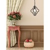 Elegant Lighting Sandara 1 light pendant in black - 2 of 4