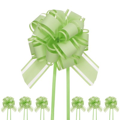 Unique Bargains Plastic Glossy Appearance Waterproof Gift Wrapping Pull Bows 20 Pcs