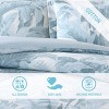 Tommy Bahama 3pc Palm Serenity Comforter Bedding Set Blue - 4 of 4