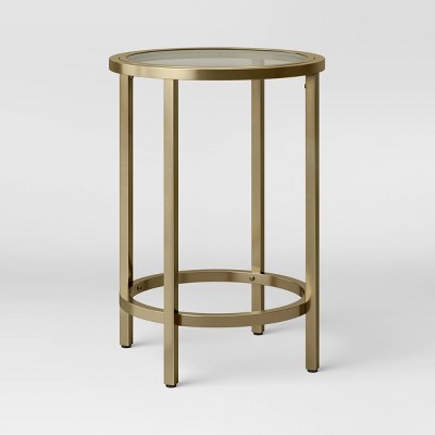 glass side table target