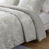 NicBex Comforter Set Bedding Crushed Velvet Reversible Quilt Set Comforter, Pillow Shams, Machine Washable - 4 of 4