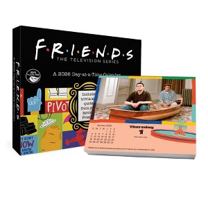 Trends International 2026 Friends Dayata Time 6.12"x5.37" Box Calendar - 1 of 4