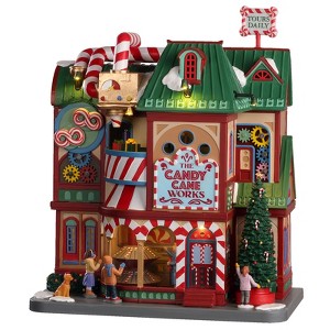 Lemax Multicolored The Candy Cane Works Christmas Village 10 in. - 1 of 1
