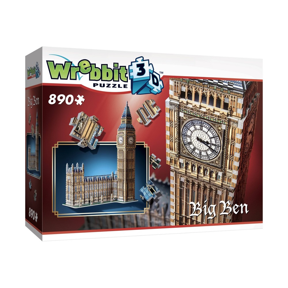 Wrebbit Big Ben 3D Jigsaw Puzzle 890pc