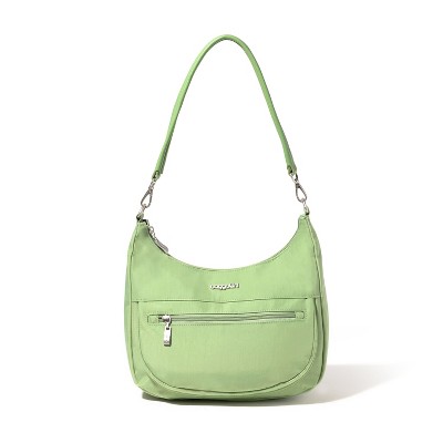 baggallini Women's Modern Pocket Half Moon Shoulder Bag with Crossbody Strap
