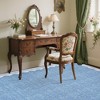 homfan Scalloped Washable Rug w/ Non-Slip Back - Modern Low-Pile Carpet for Living Room, Bedroom - 2 of 4