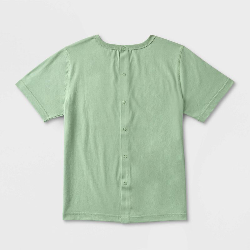 Boys&#39; Minecraft Adaptive Short Sleeve Graphic T-Shirt - Green, 2 of 4