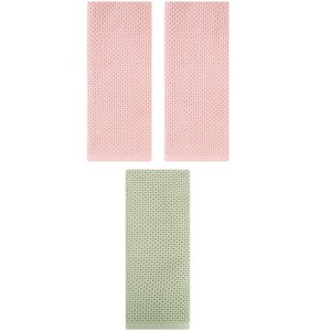 REGALWOVEN 3 Pack Soft Absorbent Waffle Cotton Hand Towels for Bathroom 13" x 30" - 1 of 4