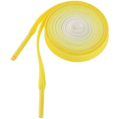 Elerevyo Colorful Gradient Flat Shoelaces Shoestring Shoe Laces for Sneakers 1 Pair