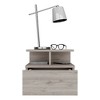 Vynxaria Wall-Mounted Storage Unit with Large Drawer & Multiple Shelves, Easy Assembly, Ample Top Space for Essentials - 4 of 4