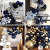 PartyWoo Balloons Navy Blue Matte Dark 12 Inch 50 pcs - 4 of 4