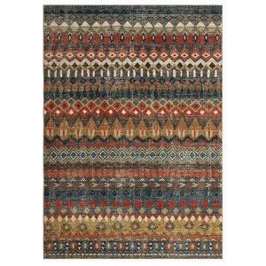 Modern Farmhouse Washable Indoor Area Rugs, Soft Non Slip Floor Carpet for Bedroom Living Room - 1 of 4