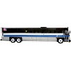 MCI D4500CT Express Coach Bus "MTA NYCTransit" White with Blue 1/50 Plastic Model by Iconic Replicas - 2 of 4
