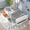 Streamdale Twin size platform bed, with two drawers, White - 2 of 4