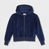 Women's Leisure Studio Velour Hoodie Sweatshirt - Universal Thread™ - 4 of 4