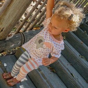 Doodle Pants Pink Elephant Toddler and Kids Shirt - 1 of 1