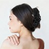 Unique Bargains Bow Pattern Hair Clip 5.12"x1.57"x2.36" Black 1 Pc - 3 of 4