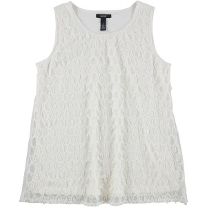 Alfani Womens Teardrop Sleeveless Blouse Top - 1 of 1