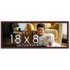 PosterPalooza | Panoramic Minimalist Brown Picture Frame - UV Acrylic, Foam Board Backing, Hanging Hardware - 2 of 4