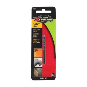 Blu-Mol Xtreme 3/32 in. High Speed Steel Drill Bit 1 pk - 1 of 2