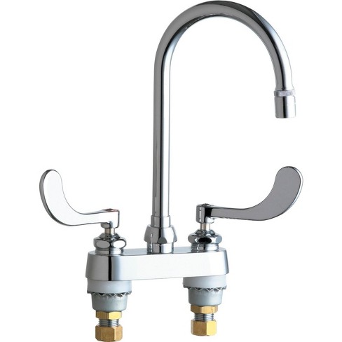 Chicago Faucets 895 317gn2ae29ab Commercial Grade Centerset
