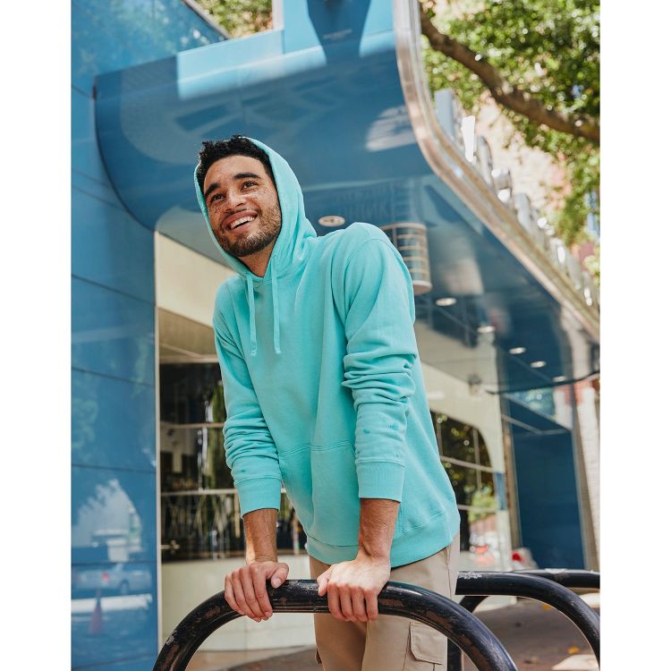 Hanes Men's Garment Dyed Fleece Hoodie, 5 of 7