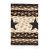 Earth Rugs Rustic Black Stars Oval Stair Tread – Lodge & Farmhouse Decor 27"x8.25" - 3 of 3