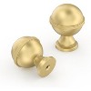 attop 10 Pack Matte Gold Nickel Cabinet Knobs - 2 of 4