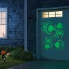3pc LED Steady Web with Swooping Spiders Animated Swirling Halloween Novelty Projector Lights Green - Hyde and EEK! Boutique™ - 2 of 3