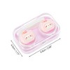 Unique Bargains Contact Lens Case Contact Lens Container Contact Lens Carrier 2.68"x1.77"x1.1" 1 Set - 3 of 4