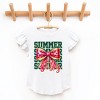 The Juniper Shop Coquette Watermelon Bow Summer Chart Flutter Sleeve Tee - 2 of 4