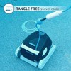 Dolphin Explorer E30 Robotic Cleaner with Storage Caddy for In Ground Pools up to 50 Feet Swivel Cord Active Scrubbing Easy Access Top Load Filter - 4 of 4