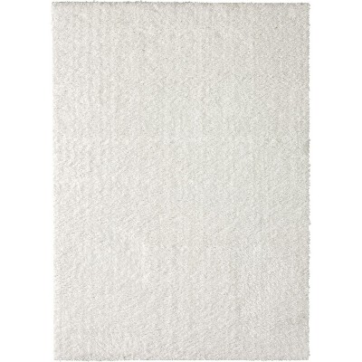 Luxe Weavers Plush Shag Solid Area Rug