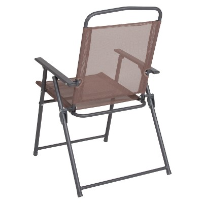 Nantucket Brown 6-Piece Patio Set with Glass Table and Umbrella