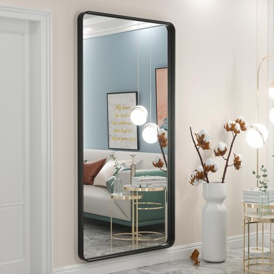 Keonjinn Framed Wall Mirror, Modern Rectangular Bathroom Vanity Mirror, Wall Mounted