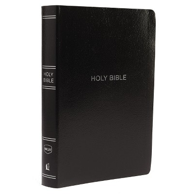 Nkjv, Reference Bible, Center-column Giant Print, Leather-look, Black ...