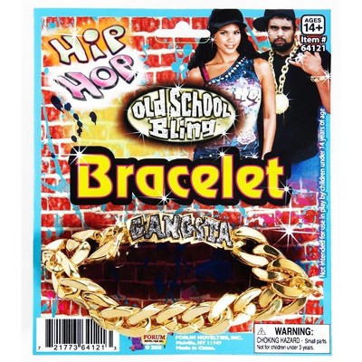 Forum Novelties Hip Hop ID Bracelet Costume Jewelry Accessory