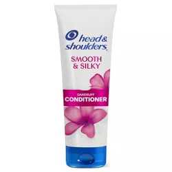 Head & Shoulders Dandruff Conditioner Anti-Dandruff Treatment Smooth and Silky for Daily Use Paraben-Free - 10.6 fl oz