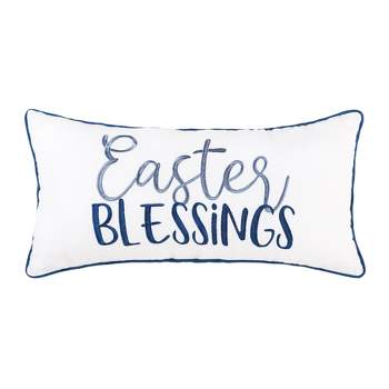 C&F Home 12" x 24" Easter Blessings Embroidered Throw Pillow