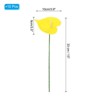 Unique Bargains Artificial Anthurium Lily Flowers for Home Decor 10 Pcs - 2 of 4