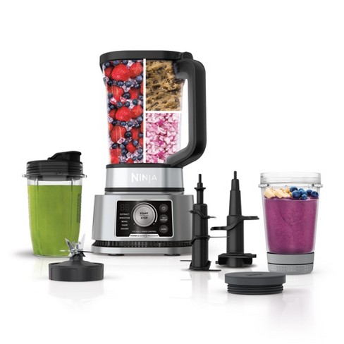Ninja SS350 Foodi 72Oz Power Blender & Processor System with Smoothie Bowl  Maker & Nutrient Extractor 