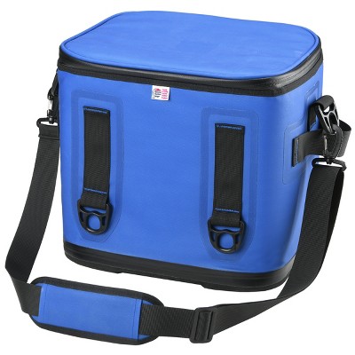 12" Soft Cooler Blue with Black Trim - National Tree Company