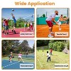 iMountek"12-Piece Pickleball Court Marking Kit with T-Shaped & L-Shaped Silicone Lines & Storage Bag"Orange Yellow - 4 of 4