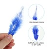 Unique Bargains DIY Dream Catcher Earrings Saddle Hackle Rooster Feathers 50 Pcs - 3 of 4