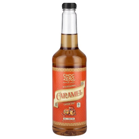 ChocZero Flavoring Syrup, Caramel , 26.5 oz (750 ml) - image 1 of 2