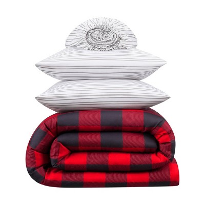 Alex Buffalo Check Plaid Antimicrobial Bedding Set - Serta, 4 of 7