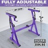 Liquid Stands Piano Keyboard Stand - Z Style Adjustable and Portable Keyboard Stand for Kids and Adults -Fits 54-88 Key Electric Pianos (Purple) - 2 of 4